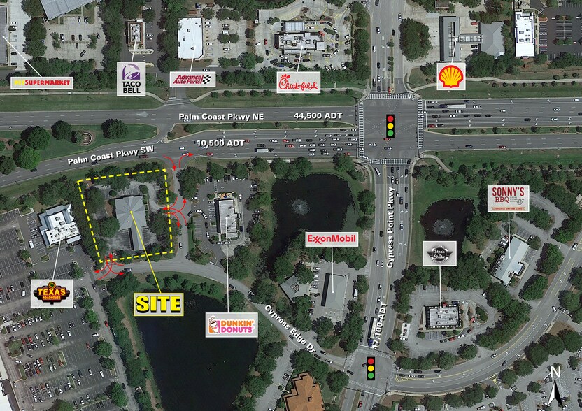 More Photos Of 1300 Palm Coast Pky SW, Palm Coast Bank For Lease