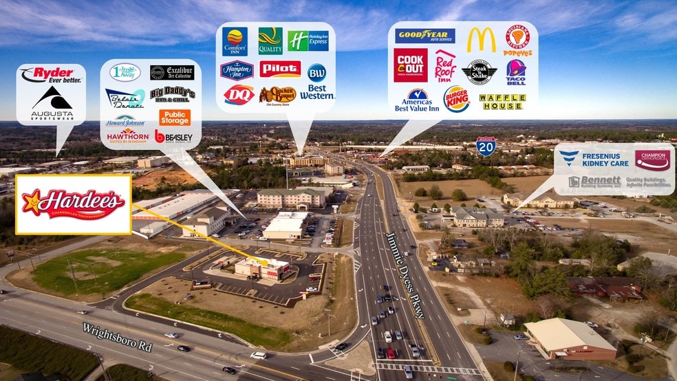 More Photos Of 4305 Wrightsboro Rd, Grovetown Fast Food For Lease