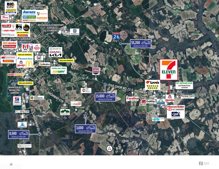More Photos Of 3467 Five Chop Rd, Orangeburg Service Station For Sale