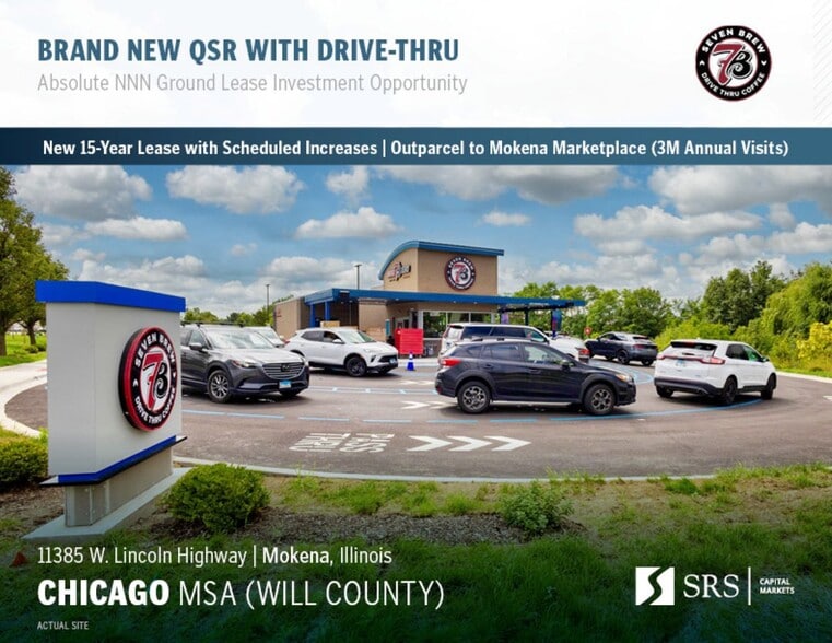 Primary Photo Of 11385 Lincoln Hwy, Mokena General Retail For Sale