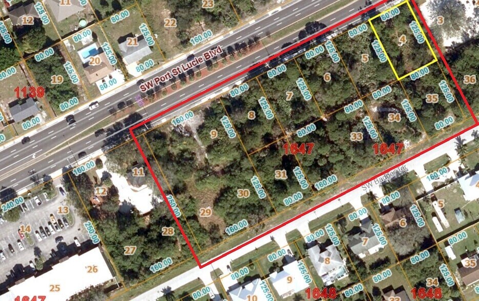 Primary Photo Of SW Port Saint Lucie Blvd 560 Feet Frontage by 250 Feet Deep, Port Saint Lucie Land For Sale