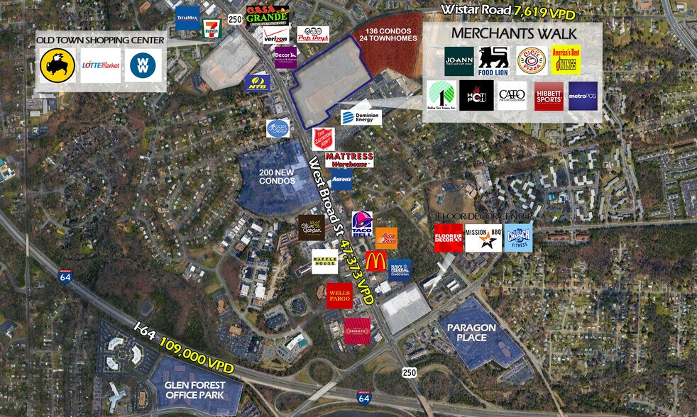 More Photos Of 7504-7598 W Broad St, Richmond Unknown For Lease