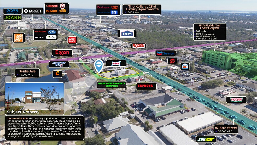 More Photos Of 226 W 23rd St, Panama City General Retail For Sale