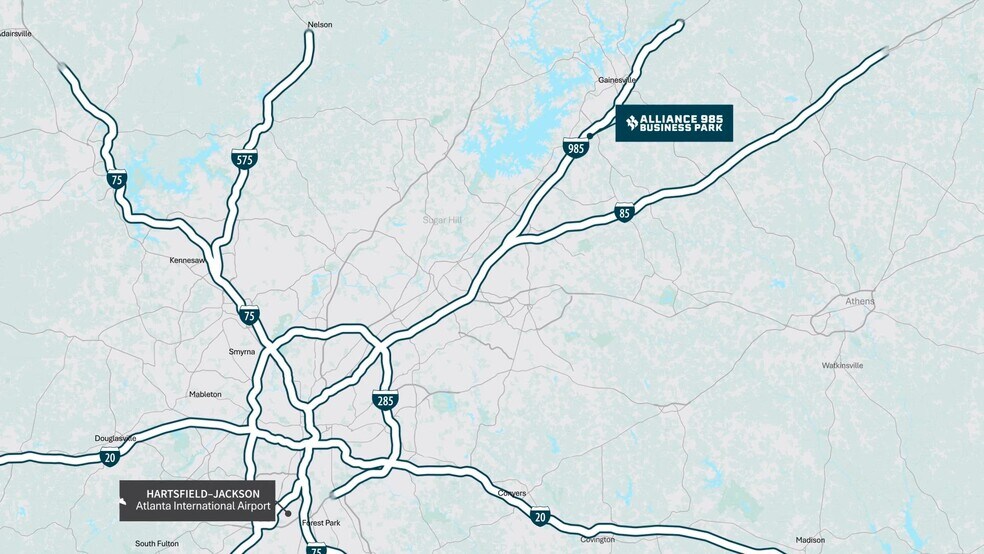 Primary Photo Of Alliance 985 Business Park - Building 200, Flowery Branch Distribution For Lease