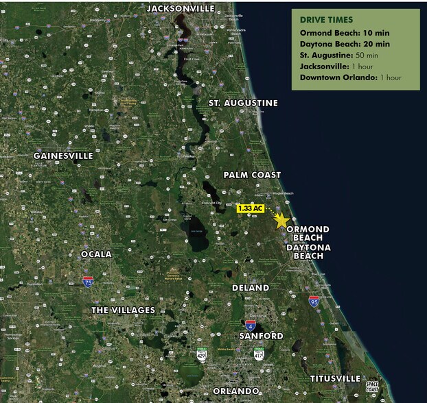 More Photos Of 1510 N US Highway 1, Ormond Beach Land For Sale