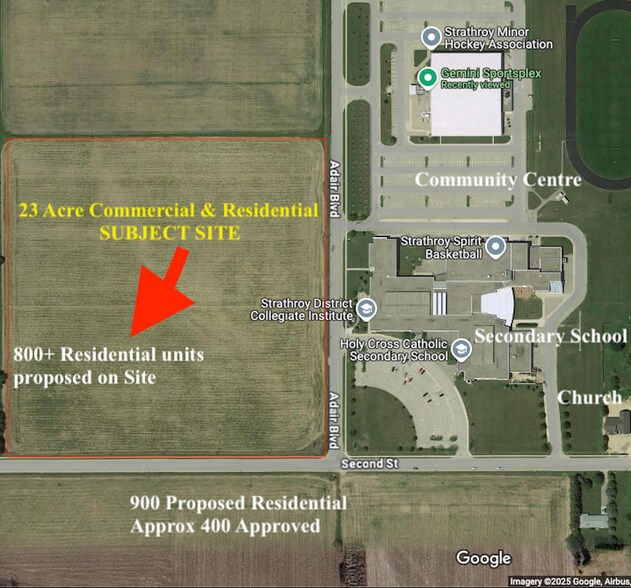 More Photos Of 301 Second st, Strathroy Land For Lease