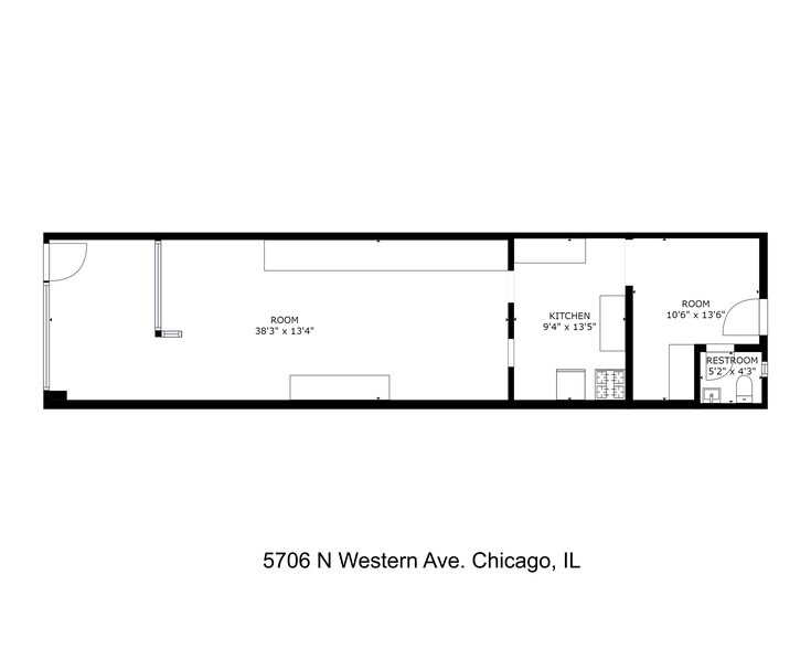 More Photos Of 5700-5716 N Western Ave, Chicago Storefront For Lease