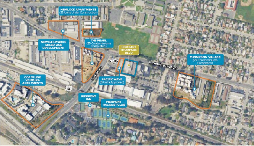 More Photos Of 1350 E Thompson Blvd, Ventura General Retail For Lease