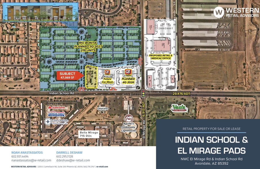 Primary Photo Of NW El Mirage Rd & Indian School Rd, Avondale Land For Sale