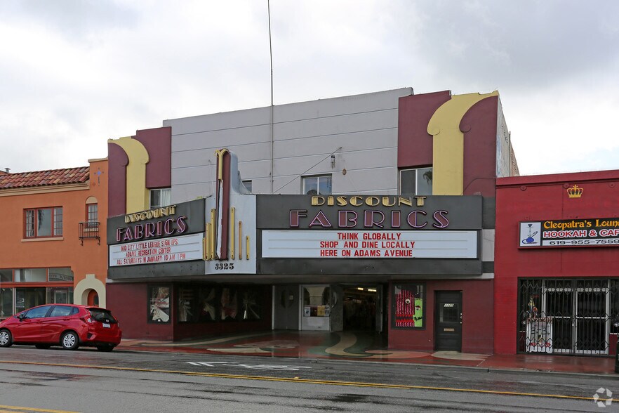 Primary Photo Of 3325 Adams Ave, San Diego Storefront Retail Residential For Lease