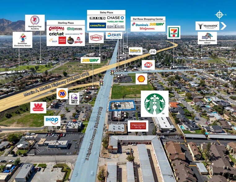 Primary Photo Of 2536 Highland Ave, Highland General Retail For Sale