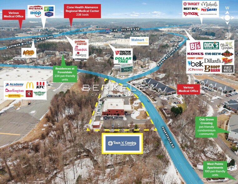 More Photos Of 3496 Forestdale Dr, Burlington Medical For Sale