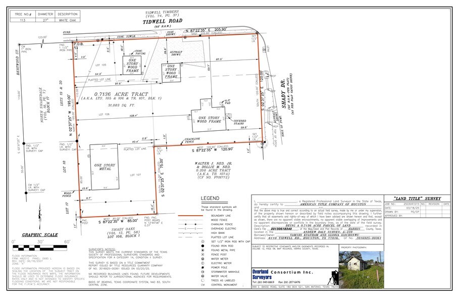 More Photos Of 6110 Tidwell Rd, Houston Land For Sale