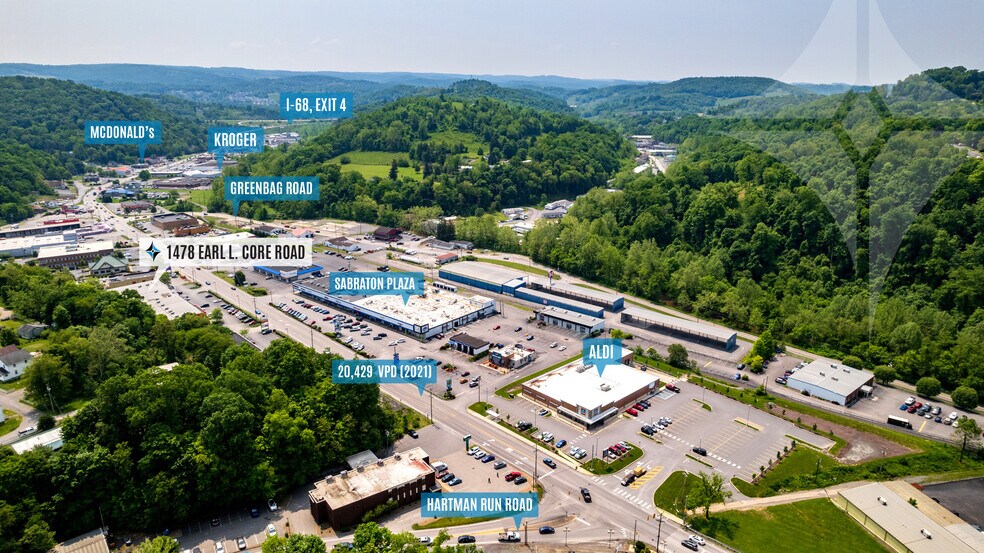 More Photos Of 1478 Earl L Core Rd, Morgantown Storefront For Lease