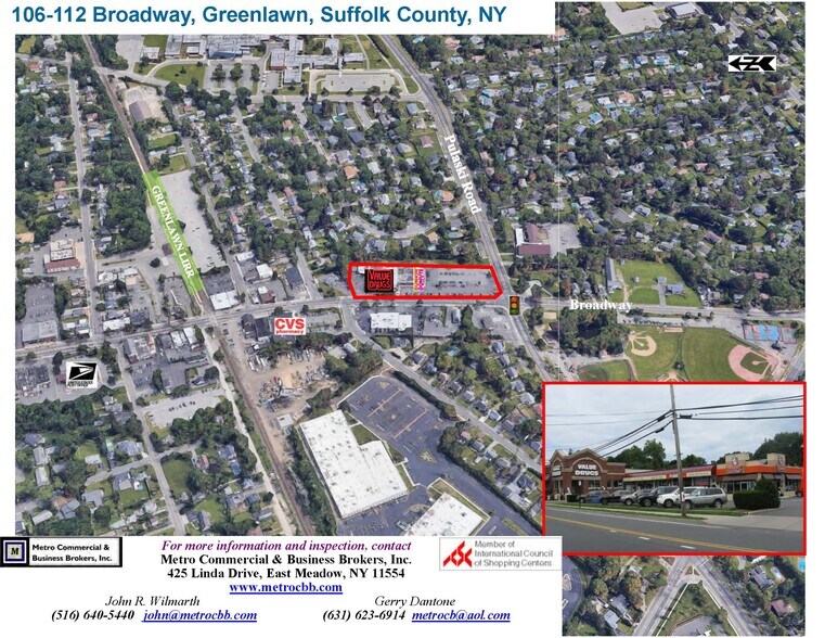 More Photos Of 106-112 Broadway, Greenlawn Unknown For Lease