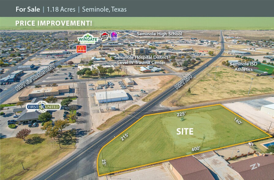 Primary Photo Of 201 NW 5th st, Seminole Land For Sale