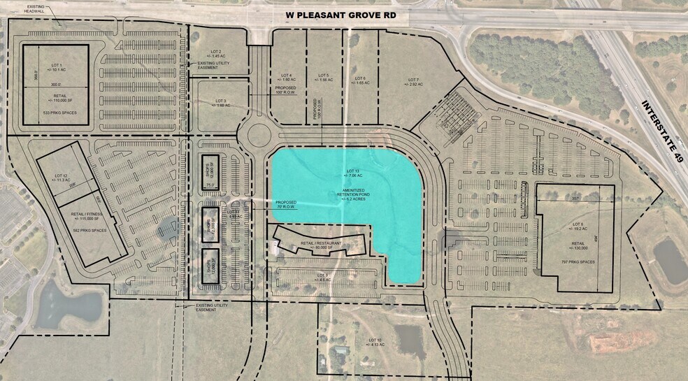 More Photos Of W Pleasant Grove Rd, Rogers Land For Sale