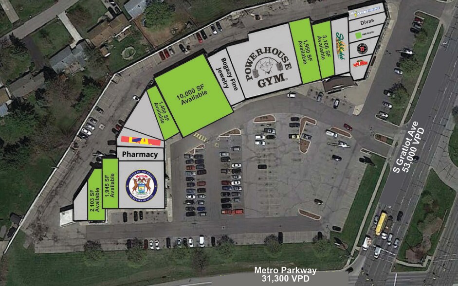 More Photos Of 37005-37125 S Gratiot Ave, Clinton Township Unknown For Lease