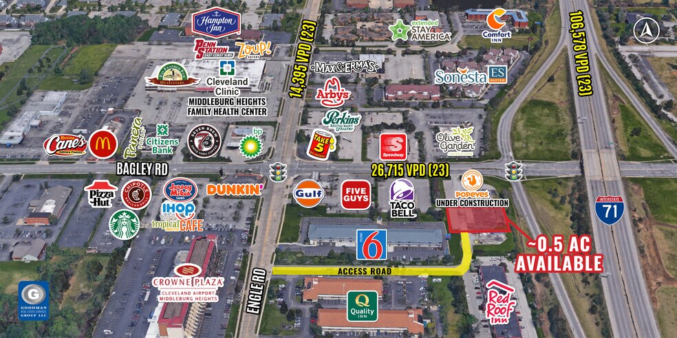 Primary Photo Of 17505 Bagley Rd, Middleburg Heights Land For Sale