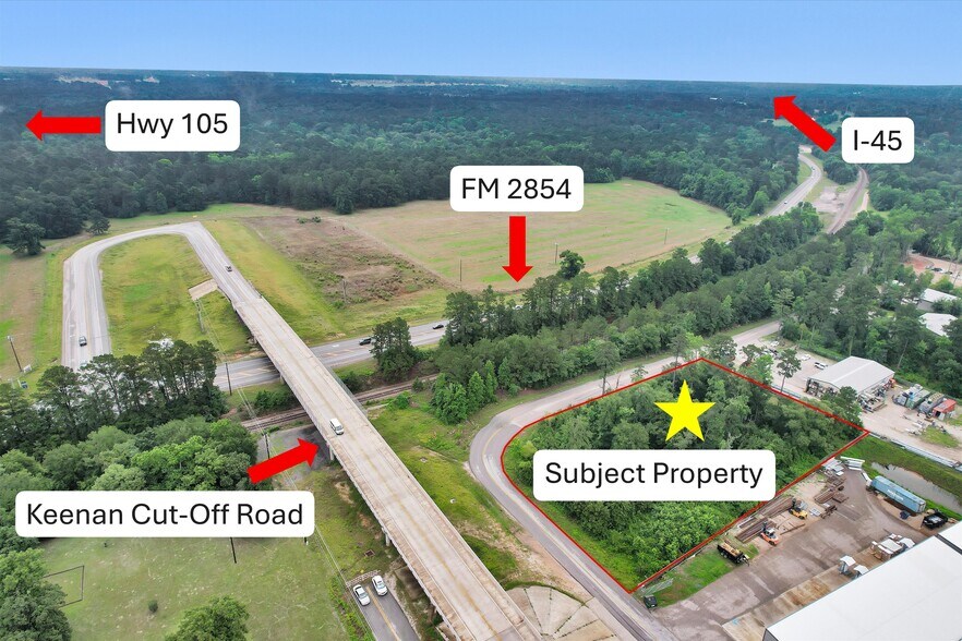 Primary Photo Of 18417 Keenan Cut Off Rd, Montgomery Land For Sale