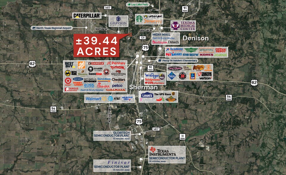 More Photos Of 128 Preston Rd, Denison Land For Sale