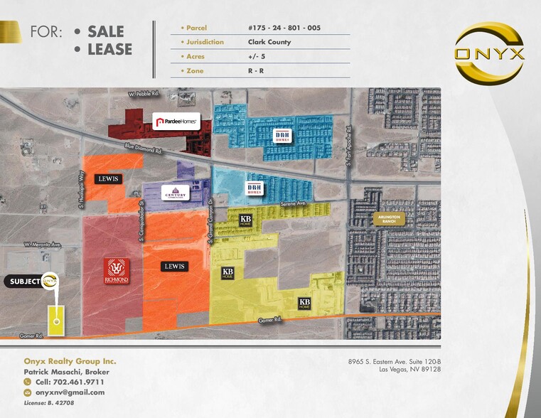 Primary Photo Of 175-24-801-005, Las Vegas Land For Sale