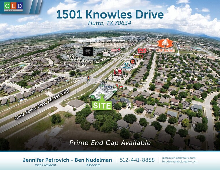 Primary Photo Of 1501 Knowles Dr, Hutto Fast Food For Lease