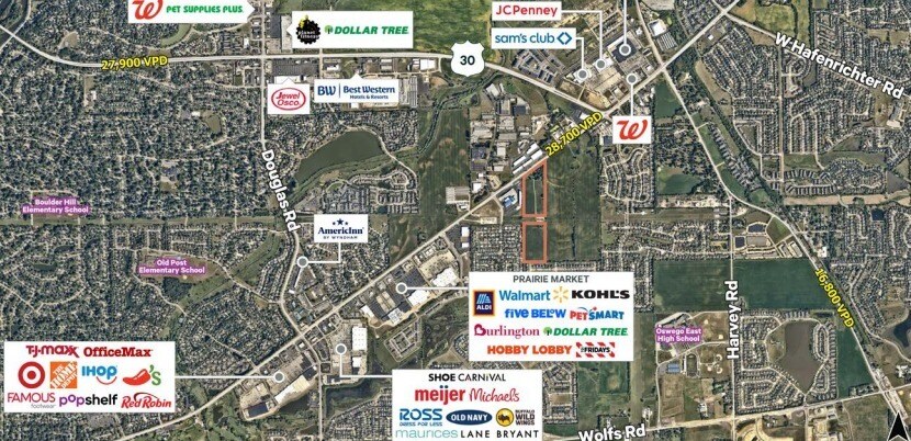 Primary Photo Of 1630-1730 US 34, Oswego Land For Sale
