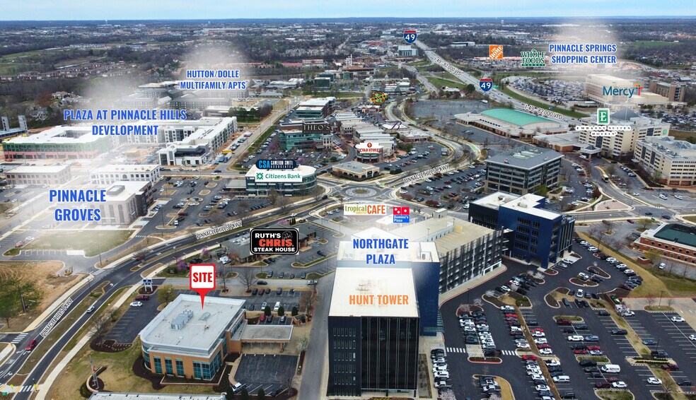 More Photos Of 3701 S Pinnacle Hills Pky, Rogers Bank For Lease