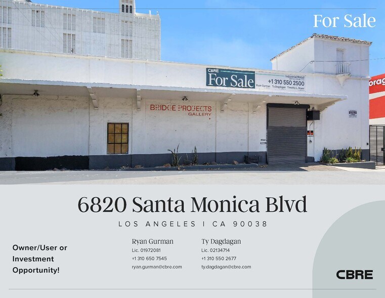 Primary Photo Of 6820-6830 Santa Monica Blvd, Los Angeles Storefront Retail Office For Sale