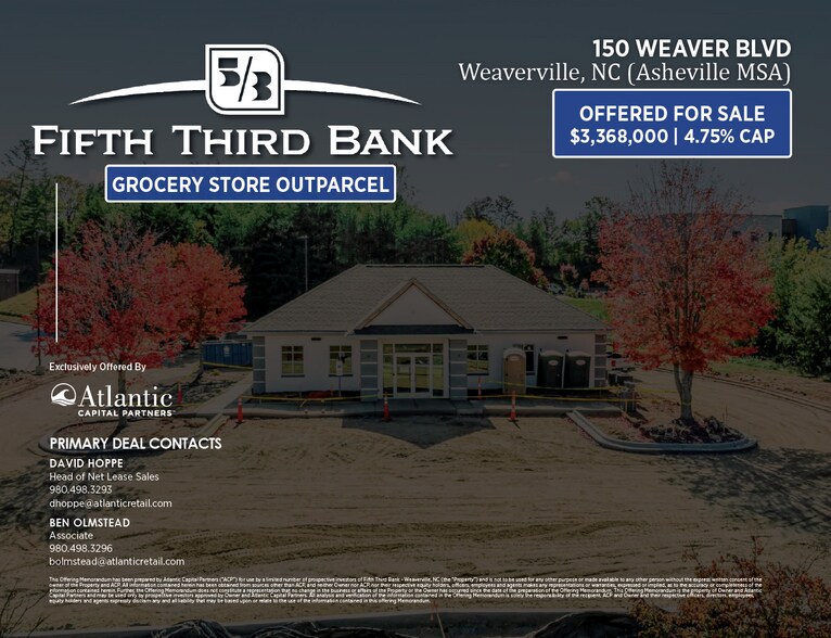 More Photos Of 150 Weaver Blvd, Weaverville Bank For Sale