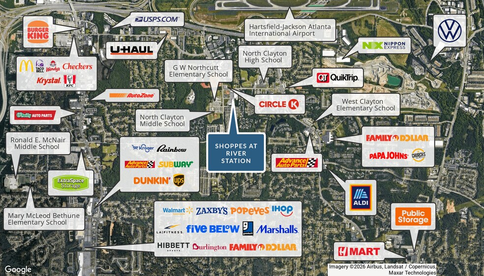 More Photos Of 5456 W Fayetteville Rd, Atlanta Storefront Retail Office For Sale
