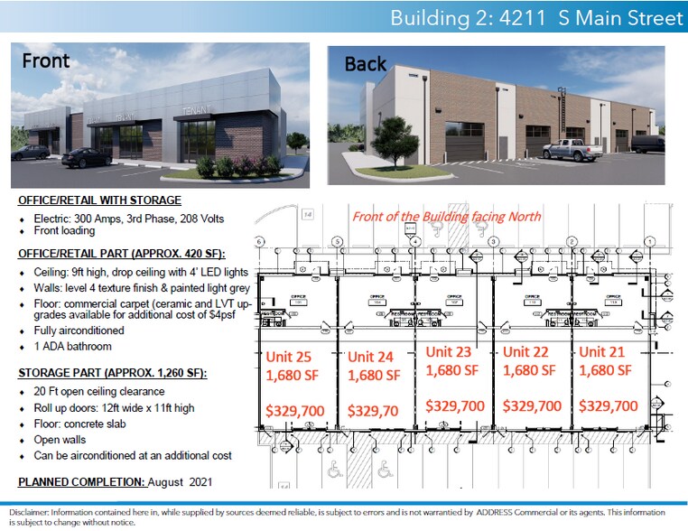 More Photos Of 4231 S Main St, Stafford Storefront Retail Office For Lease