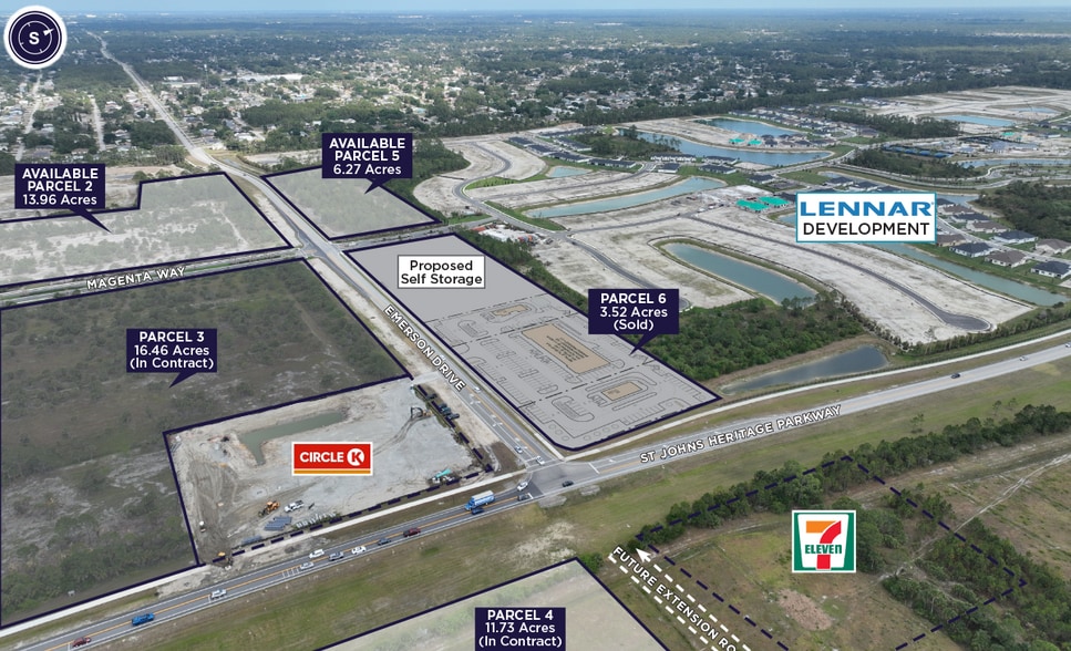 Primary Photo Of St Johns Heritage @ Emerson Drive, Palm Bay Land For Sale