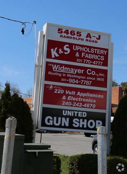 More Photos Of 5465 Randolph Rd, Rockville Warehouse For Lease