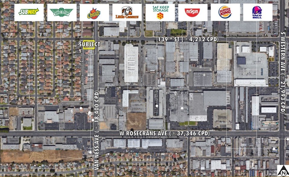 More Photos Of 13901-13915 Van Ness Ave, Gardena Storefront For Lease