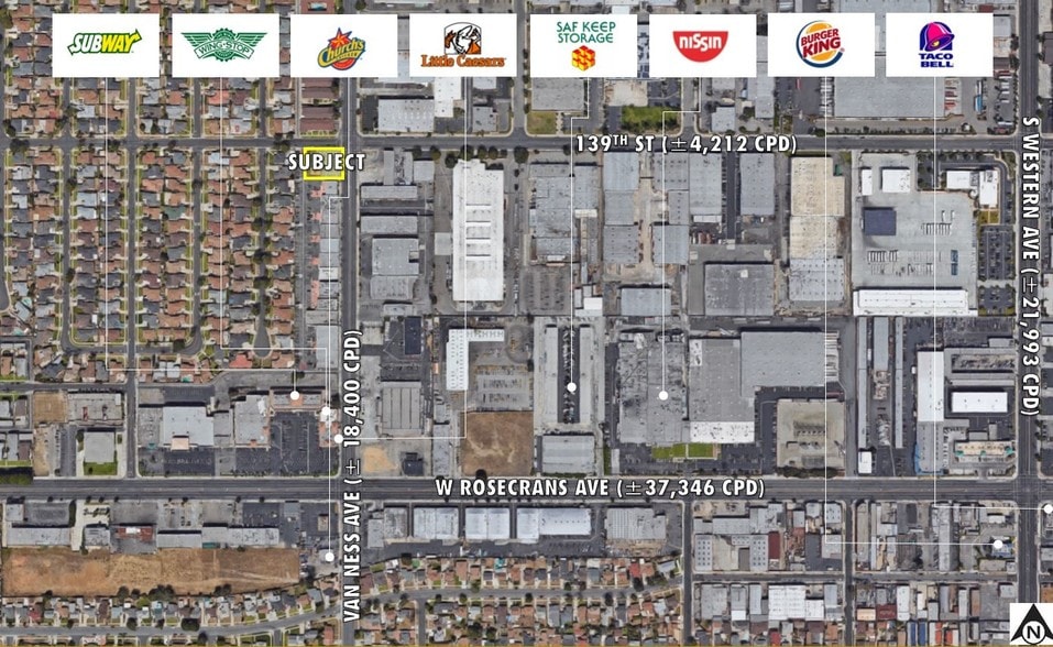 More Photos Of 13901-13915 Van Ness Ave, Gardena Storefront For Lease