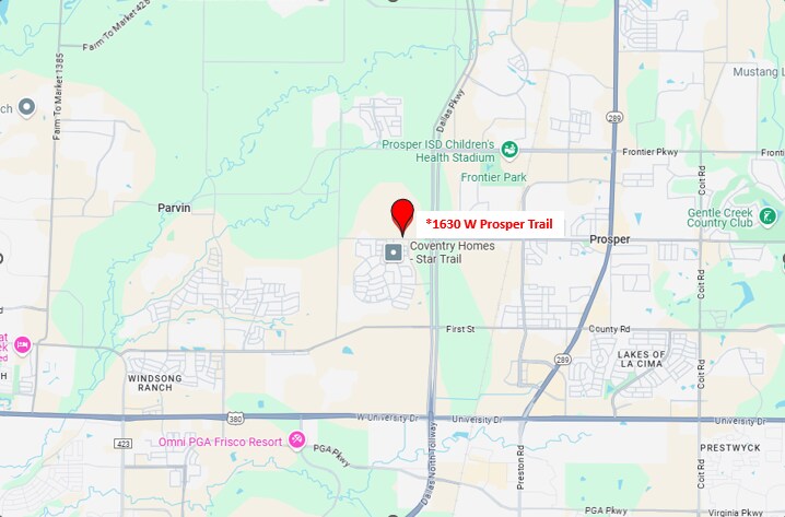 More Photos Of 1630 W Prosper Trl, Prosper Unknown For Lease