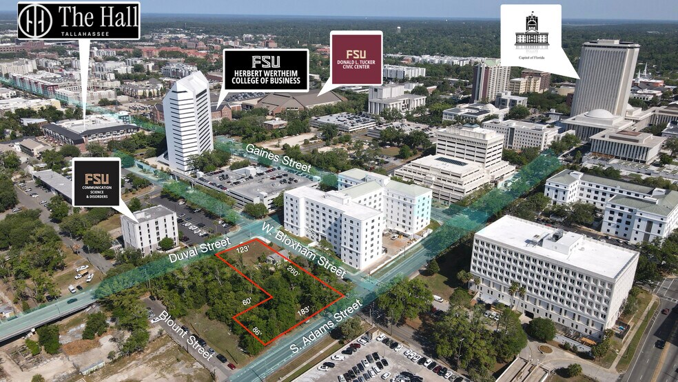 Primary Photo Of 111 W Bloxham St, Tallahassee Land For Sale