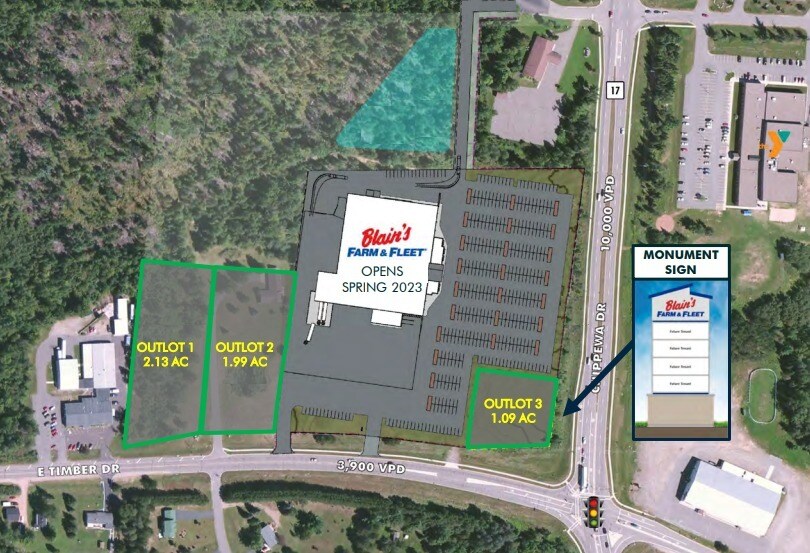 NWC Highway 17 Timber Dr, Rhinelander, WI 54501 Land For Sale