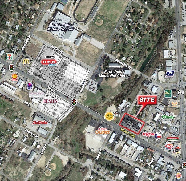 More Photos Of 1101-1123 FM 1431 W, Marble Falls Storefront For Lease