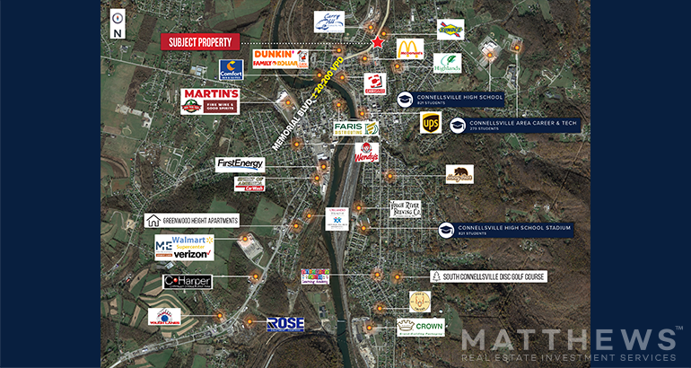 More Photos Of 901 Memorial Blvd, Connellsville Freestanding For Sale
