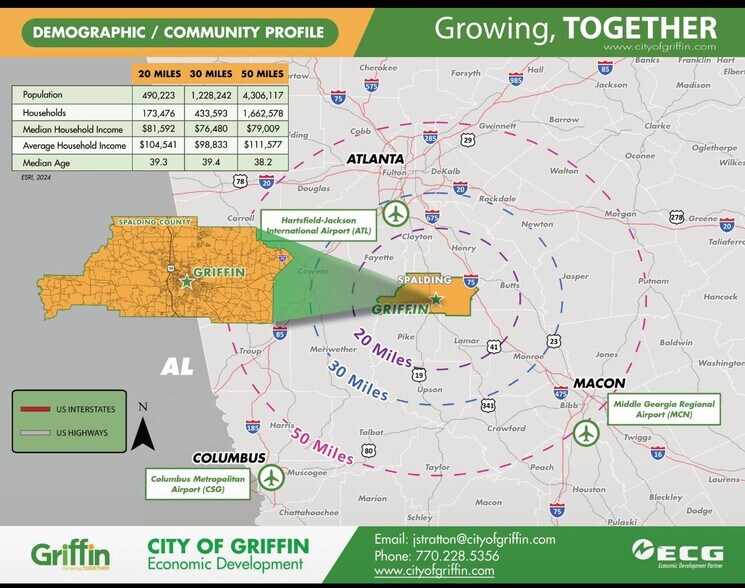 More Photos Of 315 W Solomon St, Griffin Office For Sale