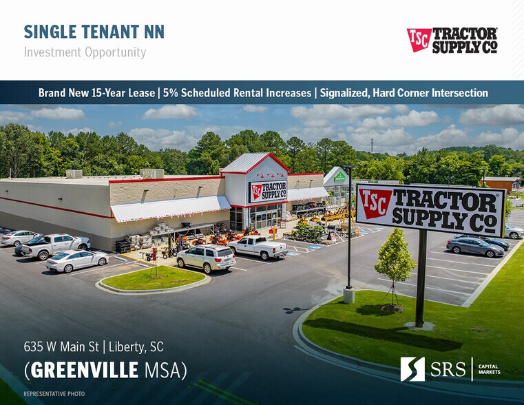 Primary Photo Of 635 W Main St, Liberty Freestanding For Sale