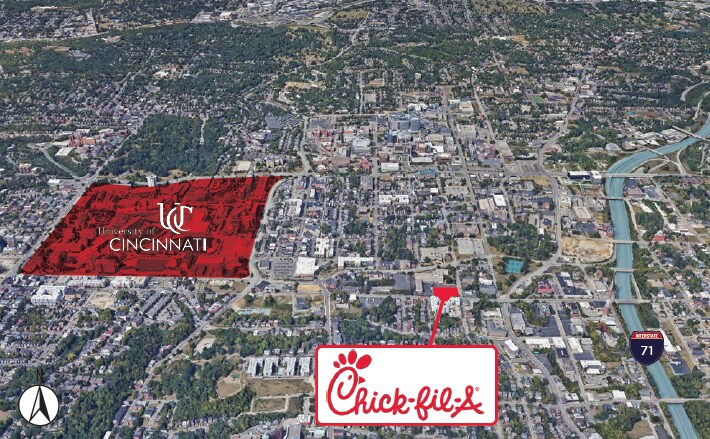 More Photos Of 198 E McMillan St, Cincinnati Fast Food For Sale
