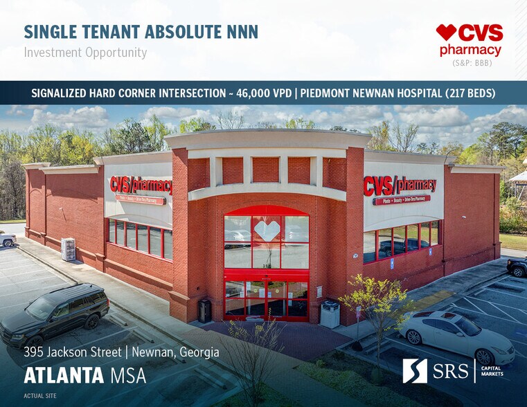 Primary Photo Of 395 Jackson St, Newnan Drugstore For Sale