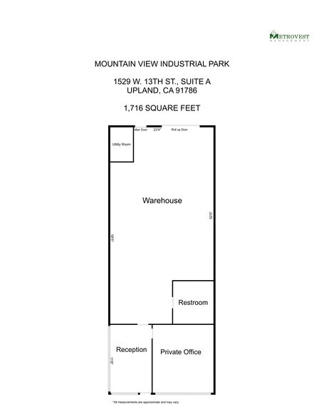More Photos Of 1525 W 13th St, Upland Warehouse For Lease