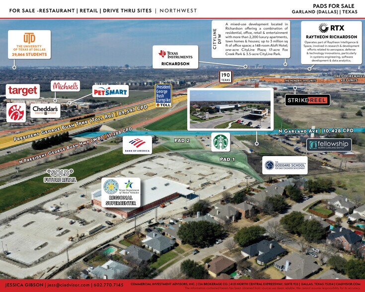 More Photos Of SH 190 and N. Garland Ave., Garland Land For Sale