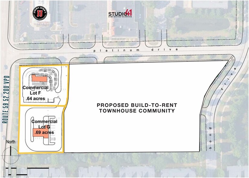 More Photos Of 1328 N Route 59, Naperville Land For Lease