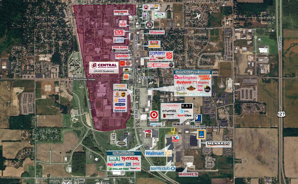 Primary Photo Of E Blue Grass Rd, Mount Pleasant Land For Lease